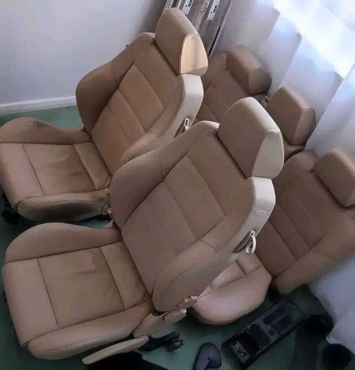 Mk4 Golf/Bora recaro leather cream seats